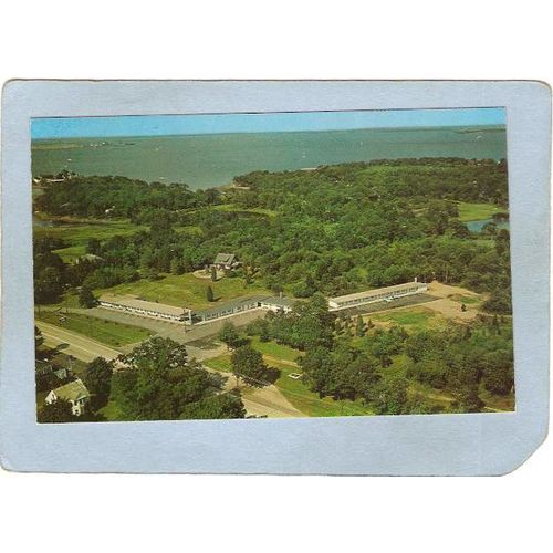 Rhode Island Wickford Postcard Bob Bean Motel U S Route 1~1200