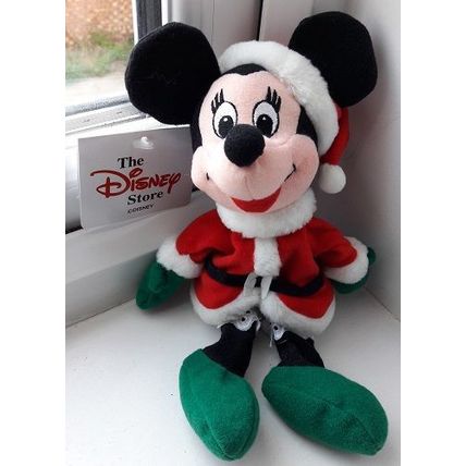 SANTA MINNIE, Plush/Beanie, Tagged, DISNEY