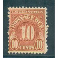 J84 10c Postage Due Average Plus MNH Q3289