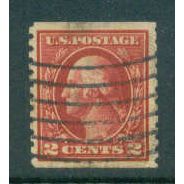Used 444 2c George Washington Fine M06248