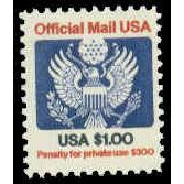 O132 $1 Eagle Fine MNH G0682