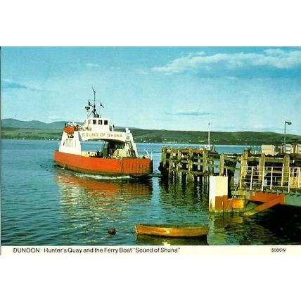 Western Ferries MV SOUND OF SHUNA Postcard (Whiteholme 5006W)