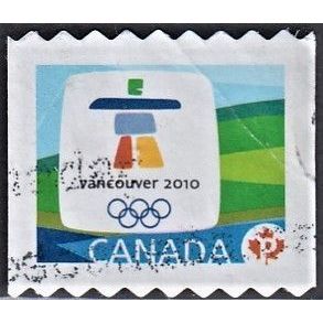 CANADA, 2009 'P' Winter Olympics, SG 2590 (Scott #2307A), used