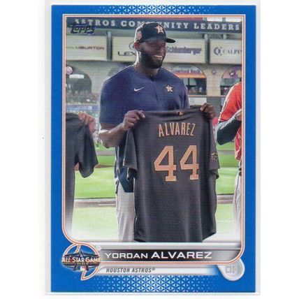 TOPPS BLUE ALL STAR YORDAN ALVAREZ