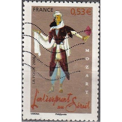 France 2006 Michel 4084 O Cote (2008) 1.60 € Mozart L'enlèvement au sérail
