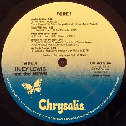 Huey Lewis And The News* - Fore! (LP, Album, Club, Spe) (Mint (M)) - 3593113632