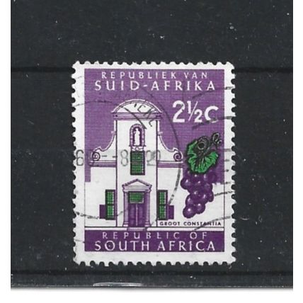 SouthAfrica.SG202 2 1/2c Groot Constantia.Variety Unchecked.Fine Used.Aug25r