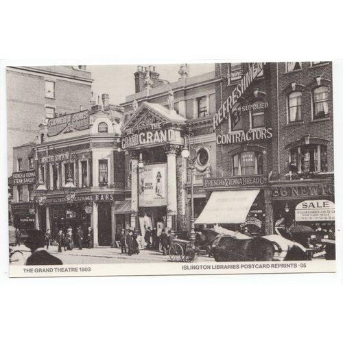 The Grand Theatre Islington London Reproduction Postcard 35