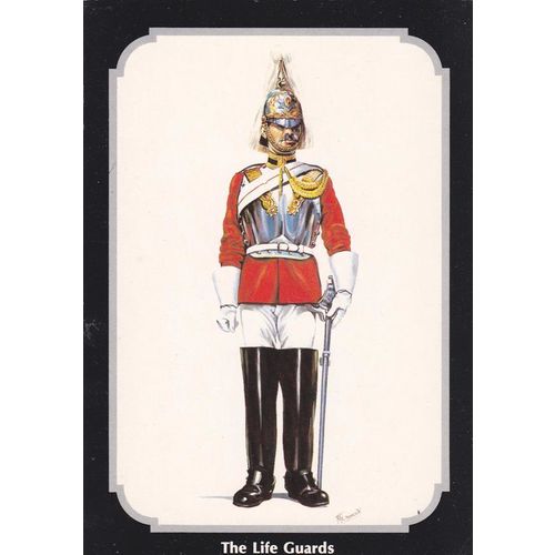 Artist Drawn Life Guard 1953 Uniform Postcard (U15129)