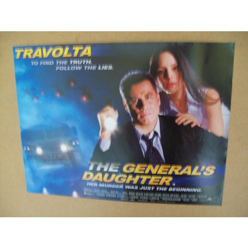 THE GENERAL'S DAUGHTER John Travolta, Madeleine Stowe Mini Poster