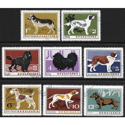 Mi 1462/9: Dogs.