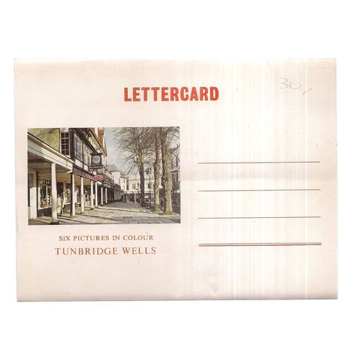 TUNBRIDGE WELLS unused vintage lettercard by Judges 6 views... #