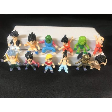 Q-version Dragon Ball Toys Pack of 12 Cake Topper Play Figures