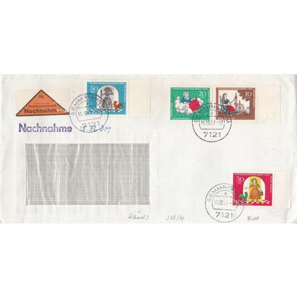 Berlin 1967 Fairy Tales Cover Gemmrigheim cancel unaddressed VGC