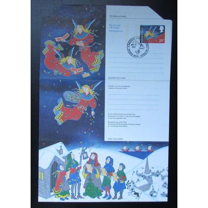AIR LETTER - CHRISTMAS 1982 FDI