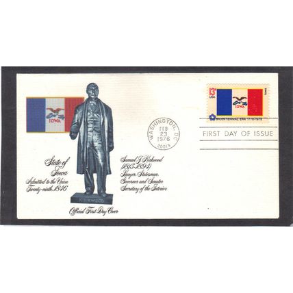 FDC Fleetwood 1661 13c Iowa (Cachet-U/A) CV39215
