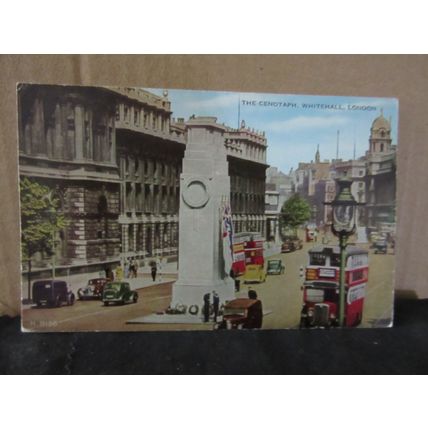 CENOTAPH, WHITEHALL, LONDON unused vintage postcard by Valentine =