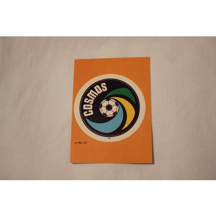 New York Cosmos 1979 Topps LOGO STICKER NO. 15