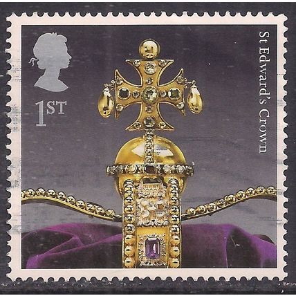 GB 2011 QE2 1st Crown Jewels used SG 3208 ( J428 )