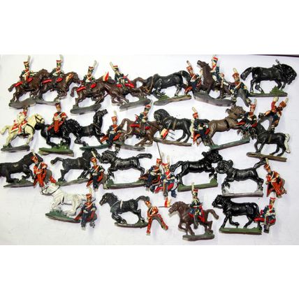 25mm hinchliffe napoleonic french guard lancers cavalry wargames