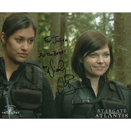 Nicole De Boer Stargate Atlantis Star Trek Large Hand Signed Photo