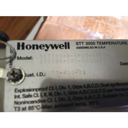 HONEYWELL STT350-0-EP00-00TG-M,B000US-F103,STT3000  TRANSMITTER TEMPERATURE,BA