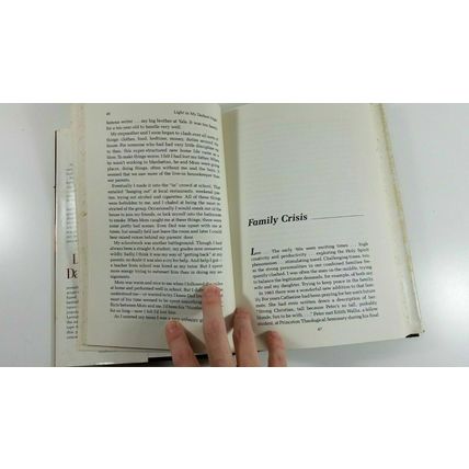 Light In My Darkest Night (Catherine Marshall, 1989 hardcover dust jacket