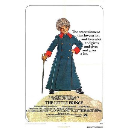 LITTLE PRINCE 1974 Richard Kiley, Bob Fosse, Gene Wilder US 1-SHEET POSTER