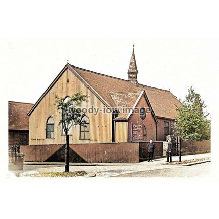 ptc5762 - Yorks. - The early Wooden St. Cyprians Church in Harehills - print 6x4