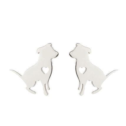 Titanium Steel Stud Earrings Ladies, Hypoallergenic Miniature Animal