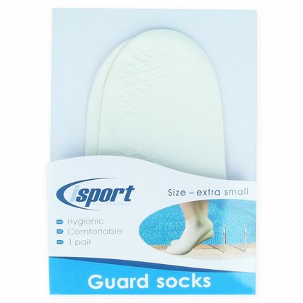 PAIR CHILDS / ADULT LATEX WATERPROOF SOCKS Swimming Pool Aqua Shoe Verucca Guard