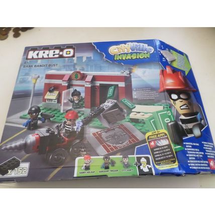 Kre-O - CityVille Invasion - Bank Bandit Bust - New/Boxed