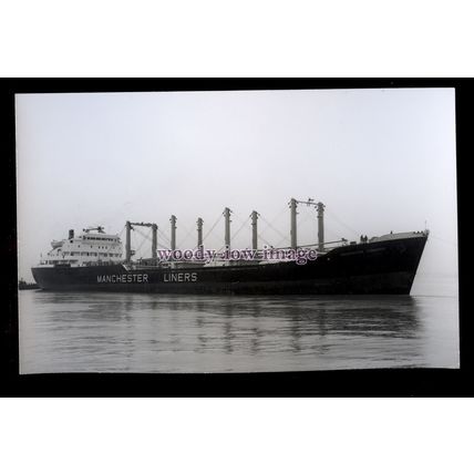 UK1893 - UK Cargo Ship - Manchester Commerce - built 1963 - photograph