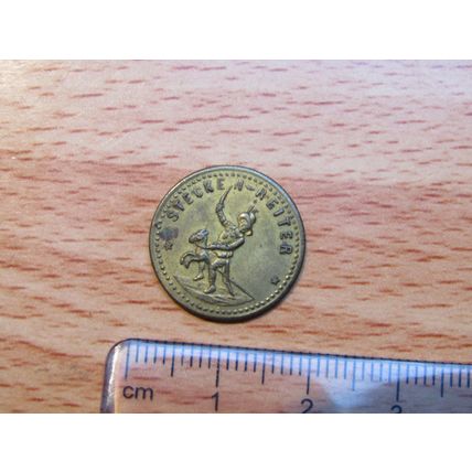 Stecken Reiter Spiel Marke Token (e697)