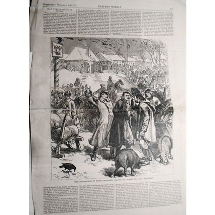 War Preparations in Russia - Harper's Weekly. February 3, 1877
