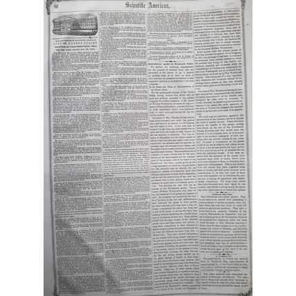Scientific American, November 10, 1855. Stephenson's flexible boat; fire engines