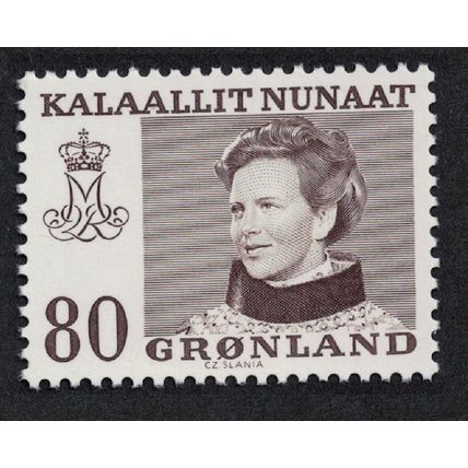 Greenland Queen Margrethe 80 ore 1979 MNH SG#100 MI#112