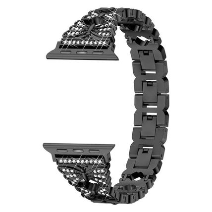 Stainless Steel Watchband For Apple Watch Series, 7 41mm / 6&SE&5&4 40mm / 3&2&1