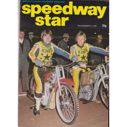 Speedway Star : November 11, 1978. Eastbourne's Cup win