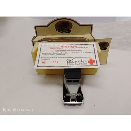 LLEDO DAYS GONE 1934 FORD A TYPE BRITISH RED CROSS VAN ( PRE-OWNED)