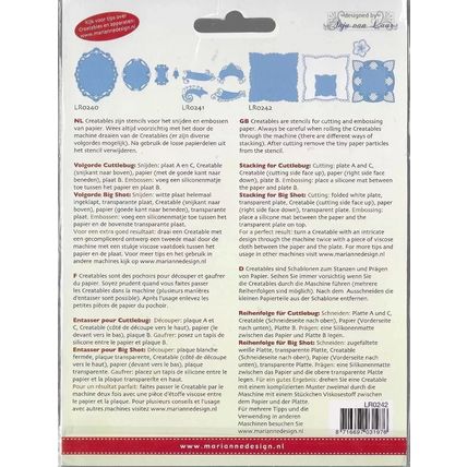 Marianne. LR0242 Die Set. Die Cutting Cardmaking Scrapbooking Crafts