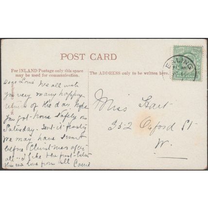 Pevensey Castle, Sussex, 1907 - Postcard