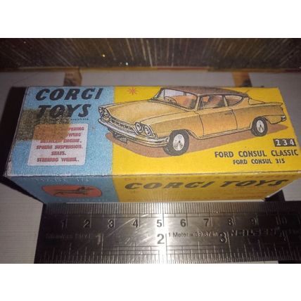 Corgi - No234 Ford Consul - Replica / Copy Box only