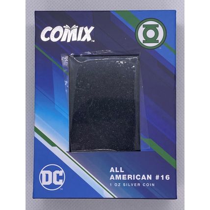 1 Oz Silver Collectible Green Lantern 2023 DC COMIX All American Proof With OGP