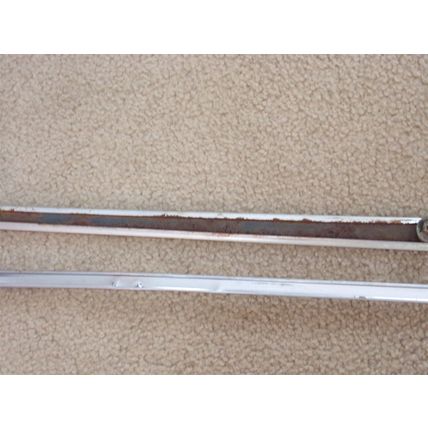 1963 63 Dodge Polara RH Fender Trim OEM 2 Pc Upper & Lower OEM