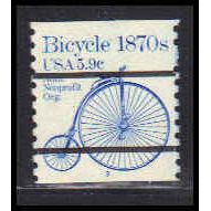 1901a 5.9c Bicycle Very Fine MNH Dry Gum CNS 3 PA5547