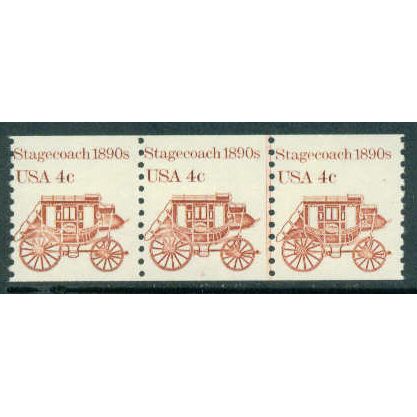 1898Av 4c Stagecoach Fine MNH Dry Gum PNC 2/3 A02054