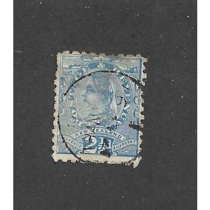 NEW ZEALAND 1893 - 1900 21/2d BLUE USED SG 239
