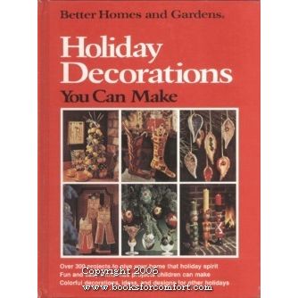 Better Homes & Gardens Holiday Decorations You Can Make