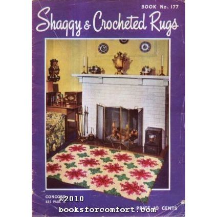 Shaggy & Crocheted Rugs Book No 177